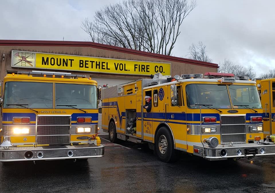 Boscola Announces $200,000 State Grant for Mt. Bethel Volunteer Fire Company